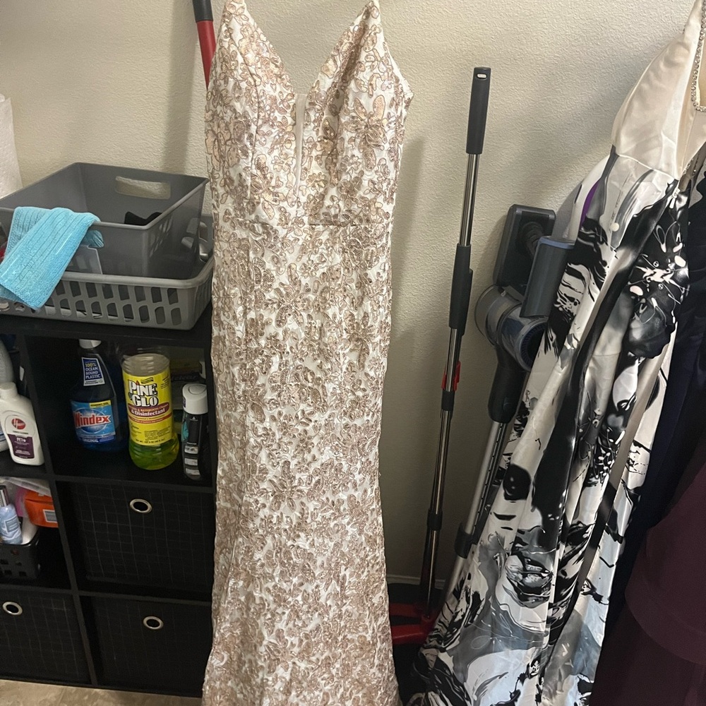 City Studio Elegant White Dress